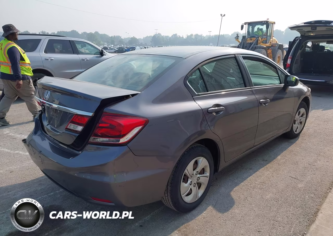 2015 Honda Civic Lx VIN:19XFB2F55FE087414 - 4