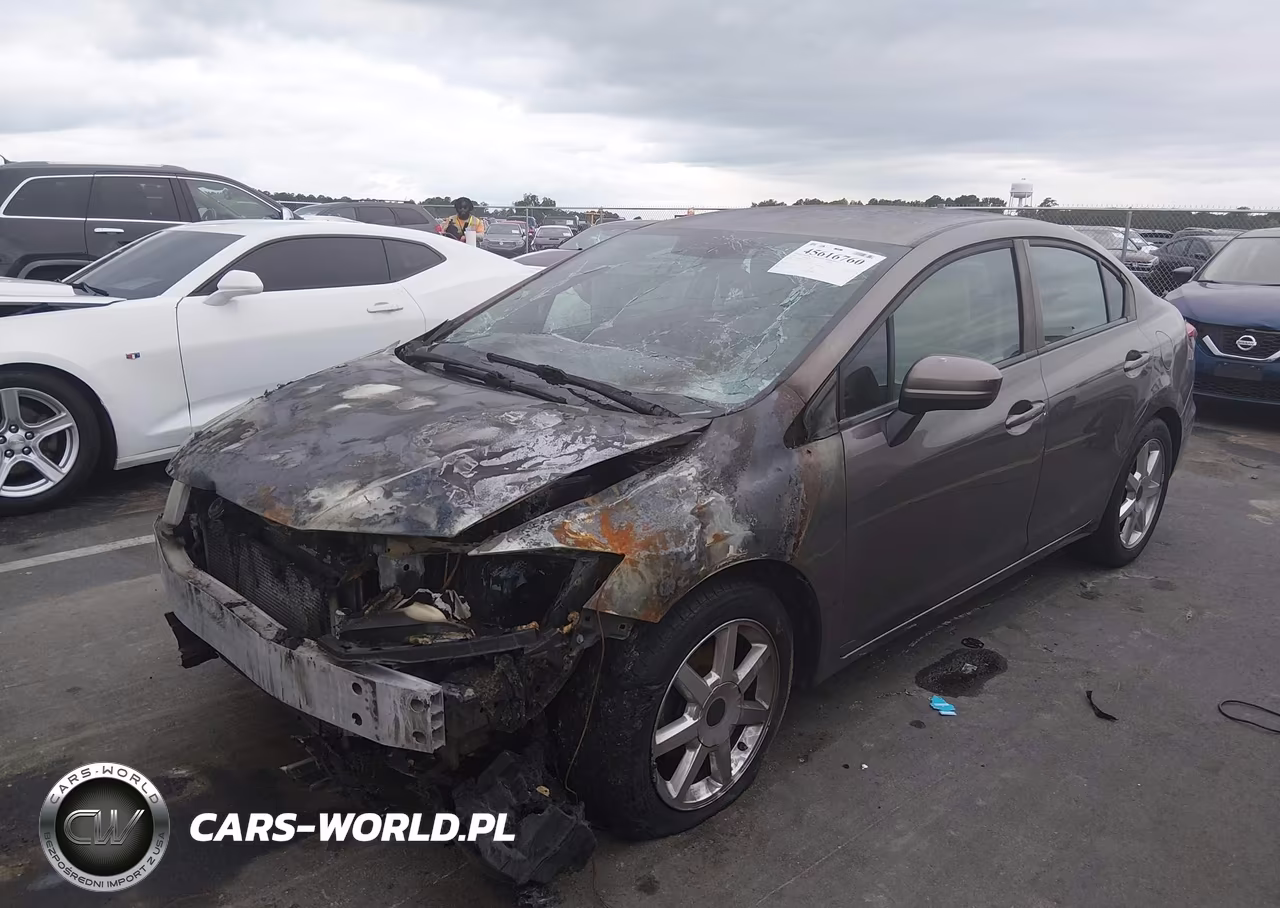 2014 Honda Civic Lx VIN:19XFB2F5XEE055119 - 2