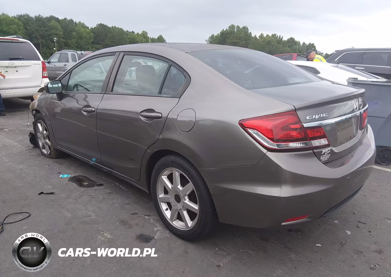 2014 Honda Civic Lx VIN:19XFB2F5XEE055119 - 3