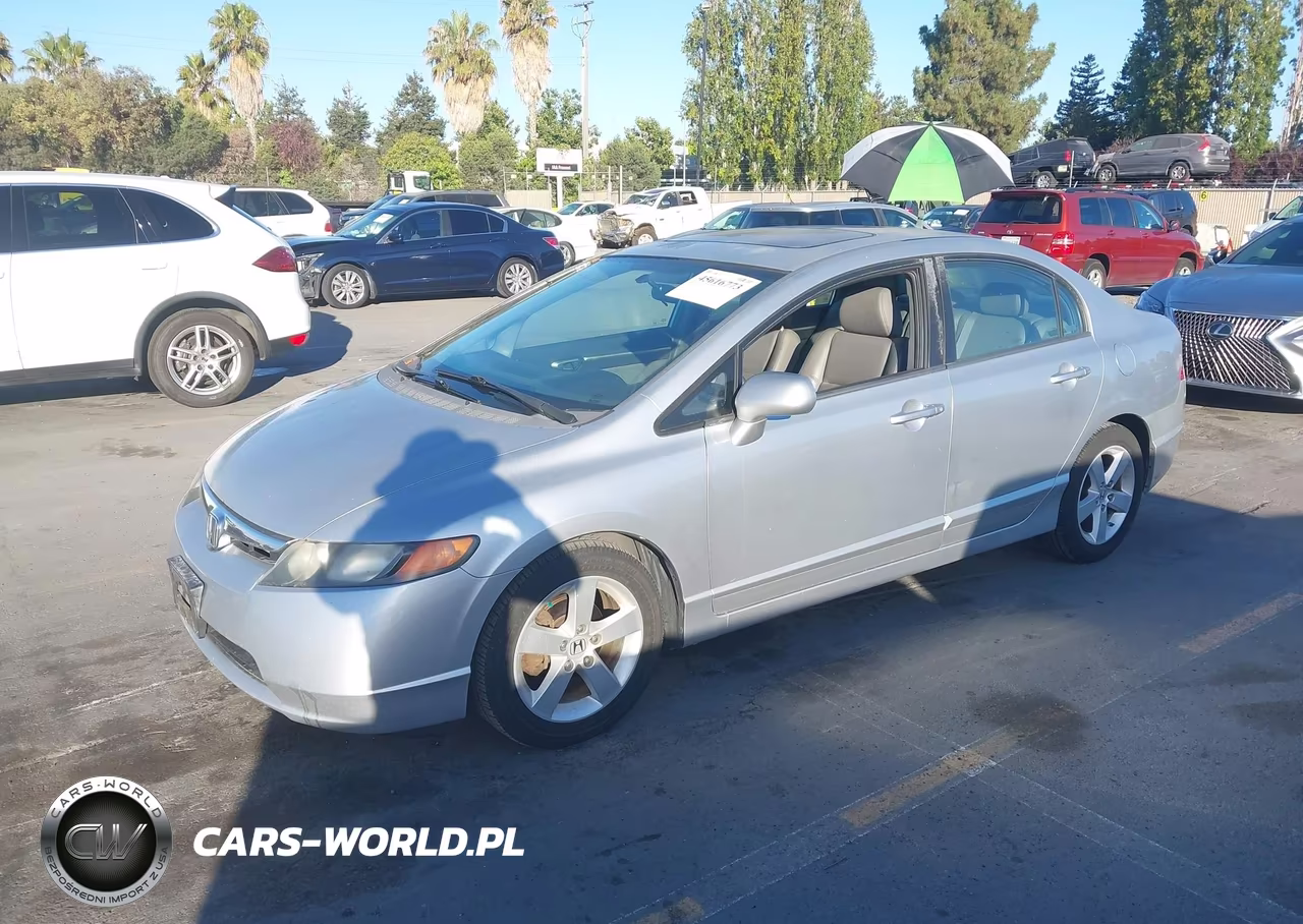2008 Honda Civic Ex-L VIN:2HGFA16938H307349 - 2