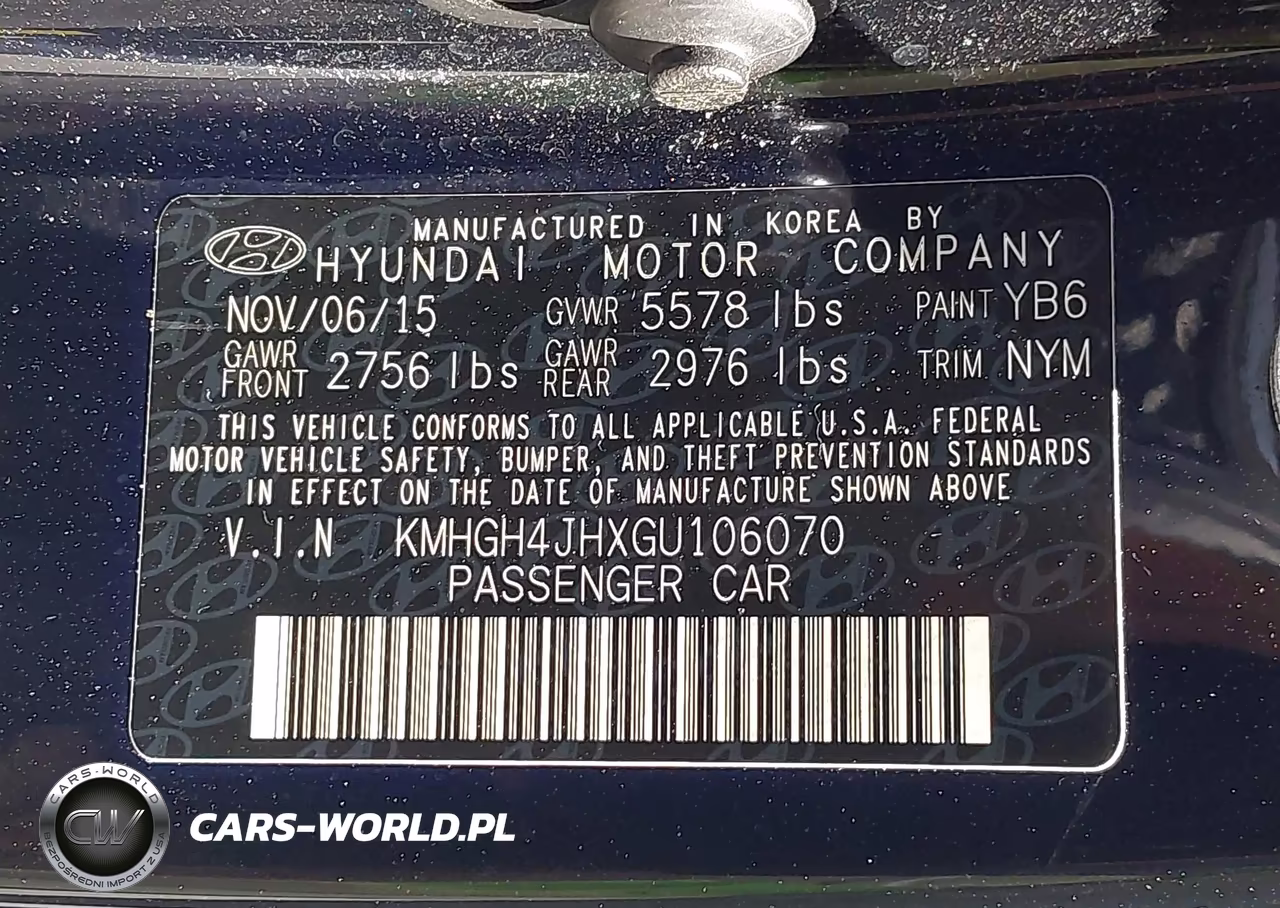 2016 Hyundai Equus Signature VIN:KMHGH4JHXGU106070 - 9