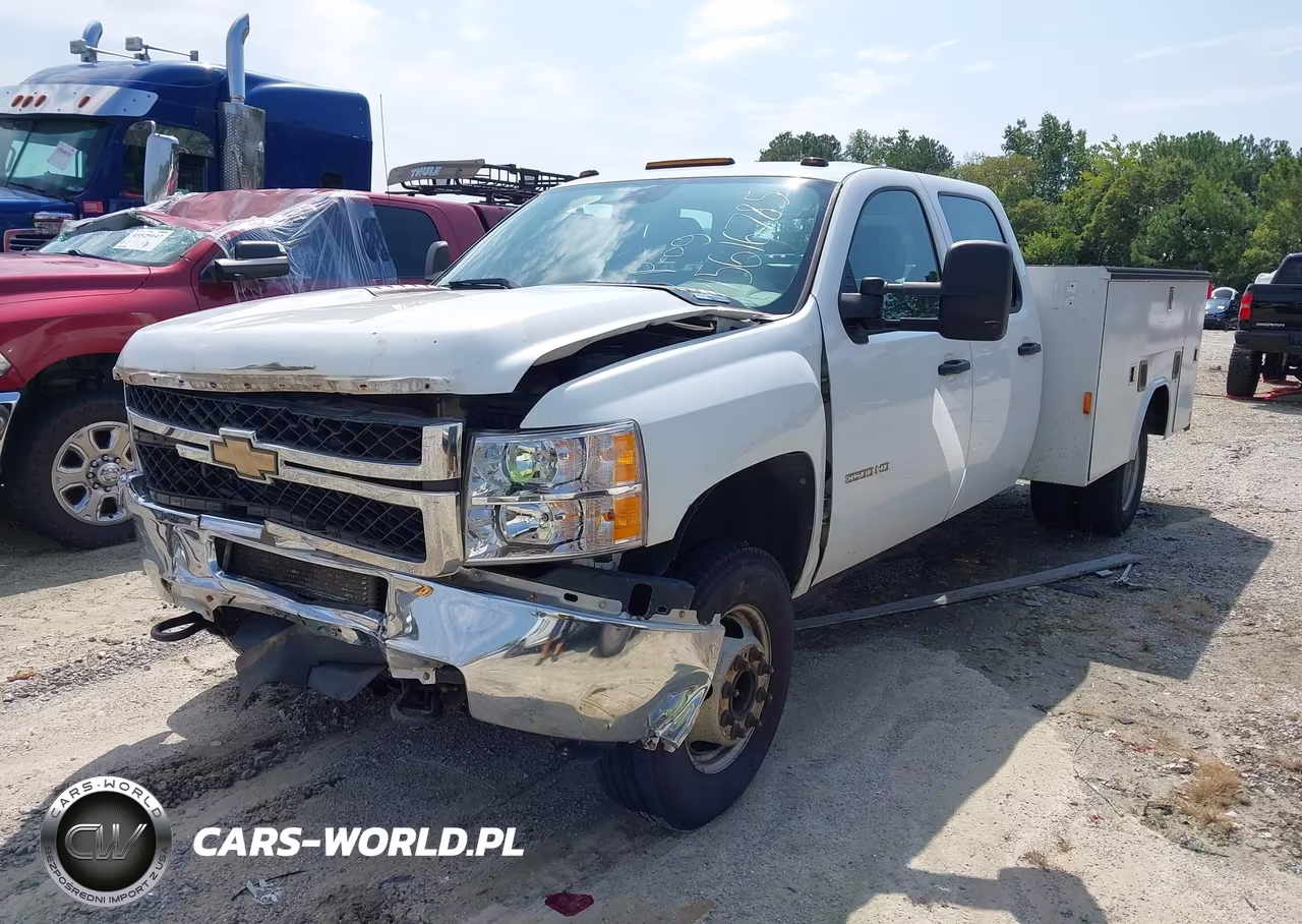 2011 Chevrolet Silverado 3500Hd Chassis Work Truck VIN:1GB4CZCL4BF240224 - 2