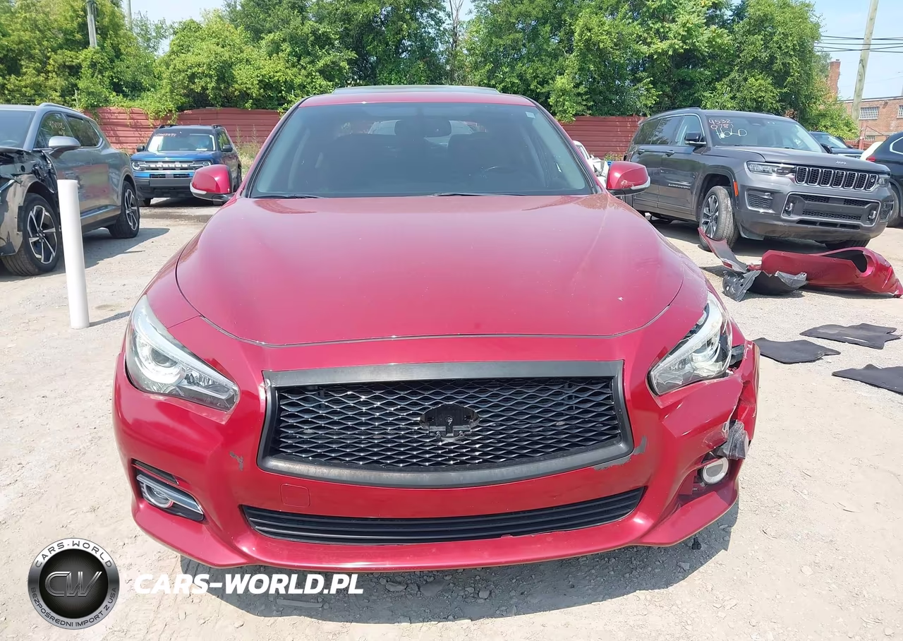 2015 Infiniti Q50 Premium-Sport VIN:JN1BV7AR8FM399891 - 12
