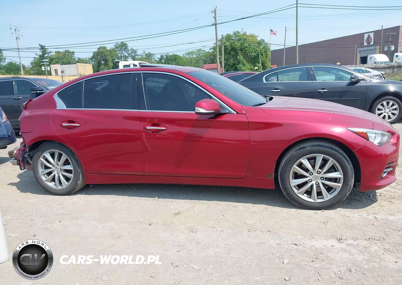 2015 Infiniti Q50 Premium-Sport VIN:JN1BV7AR8FM399891 - 13