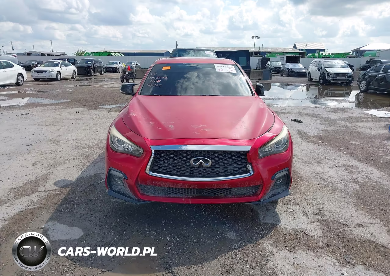 2018 Infiniti Q50 3.0T Red Sport 400 VIN:JN1FV7AR0JM481897 - 11