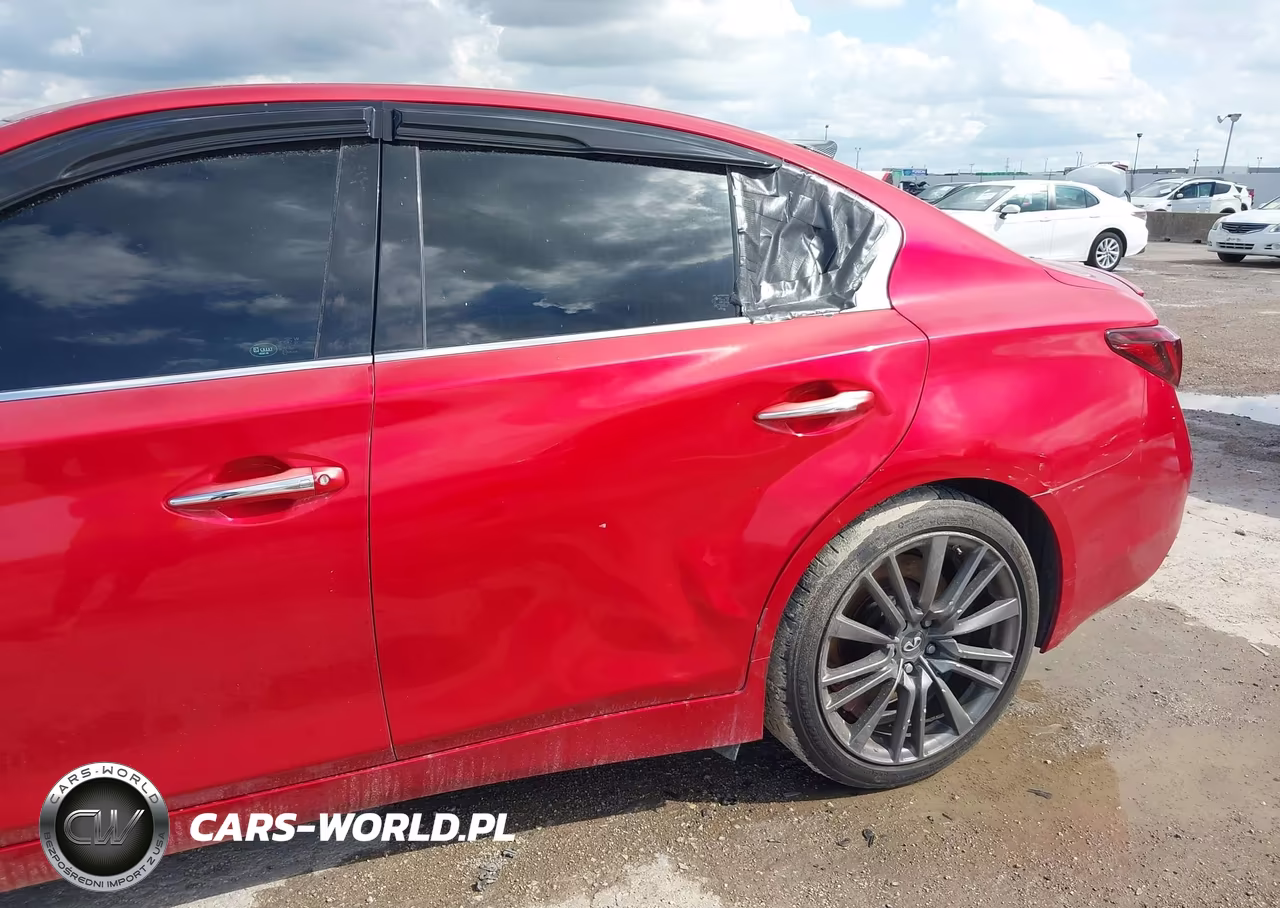 2018 Infiniti Q50 3.0T Red Sport 400 VIN:JN1FV7AR0JM481897 - 6