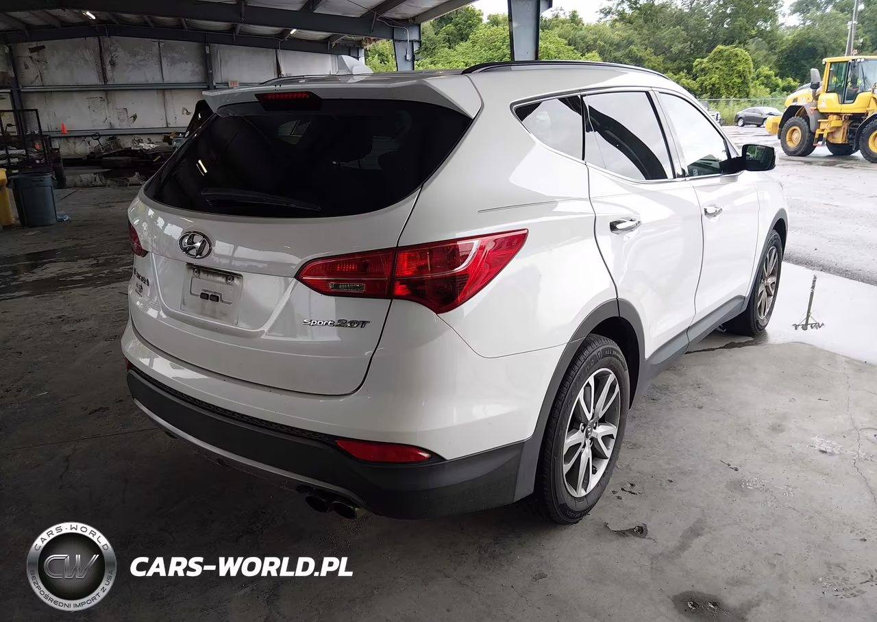 2014 Hyundai Santa Fe Sport 2.0L Turbo VIN:5XYZU3LAXEG125400 - 4