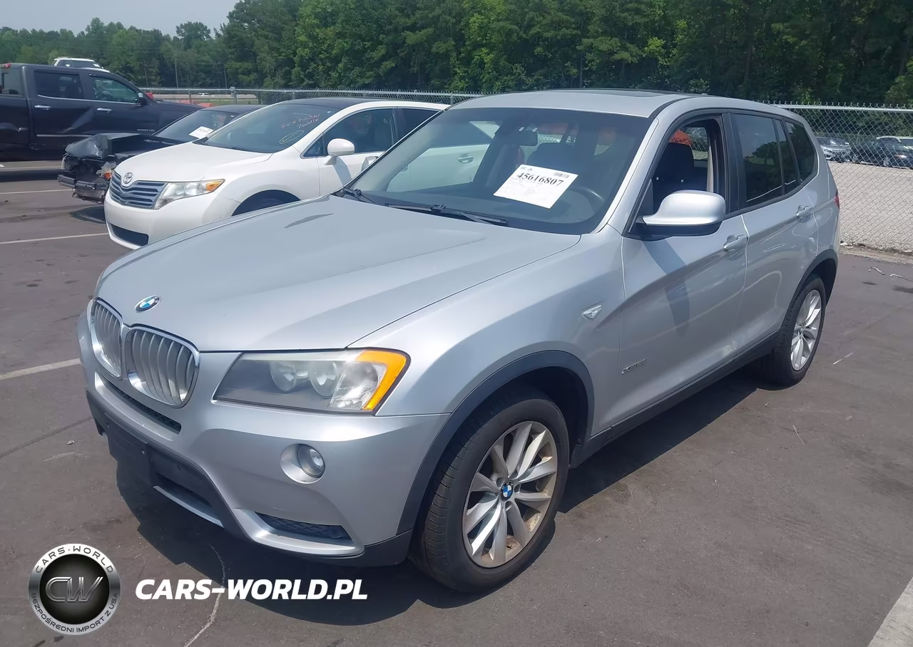 2013 BMW X3 xDrive28I VIN:5UXWX9C52D0A20078 - 2