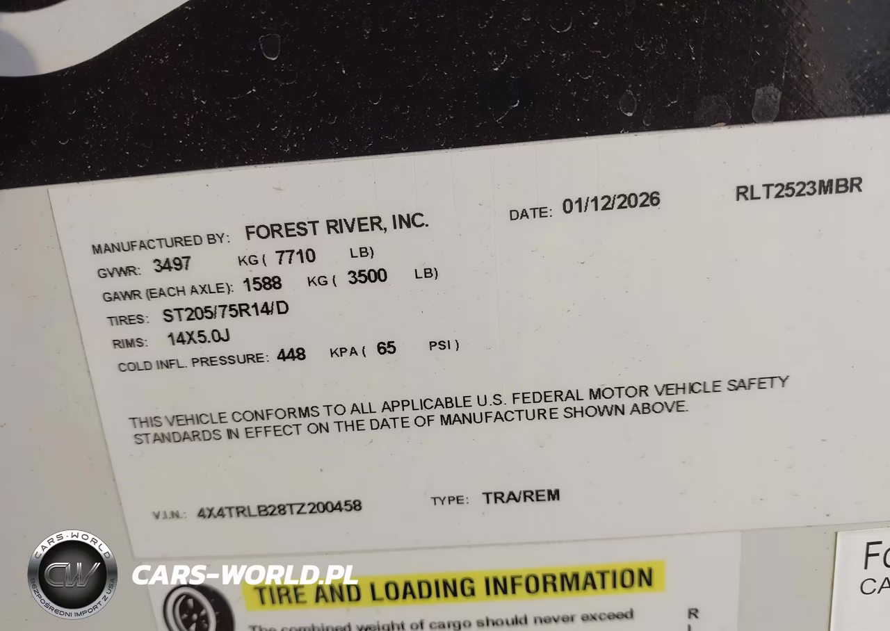 2026 Rockwood Other VIN:4X4TRLB28TZ200458 - 9
