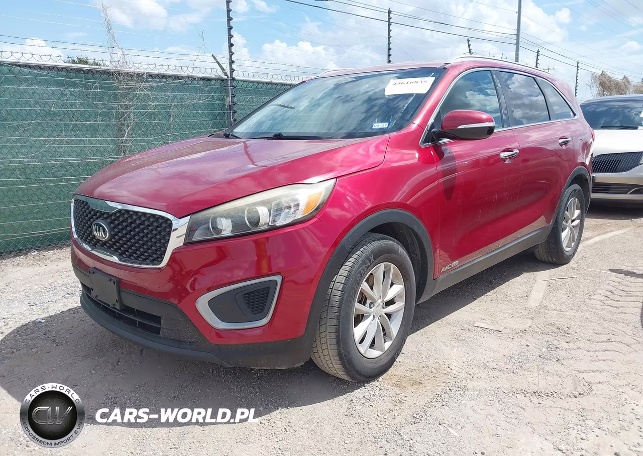 2016 Kia Sorento 3.3L Lx VIN:5XYPGDA52GG176211 - 2