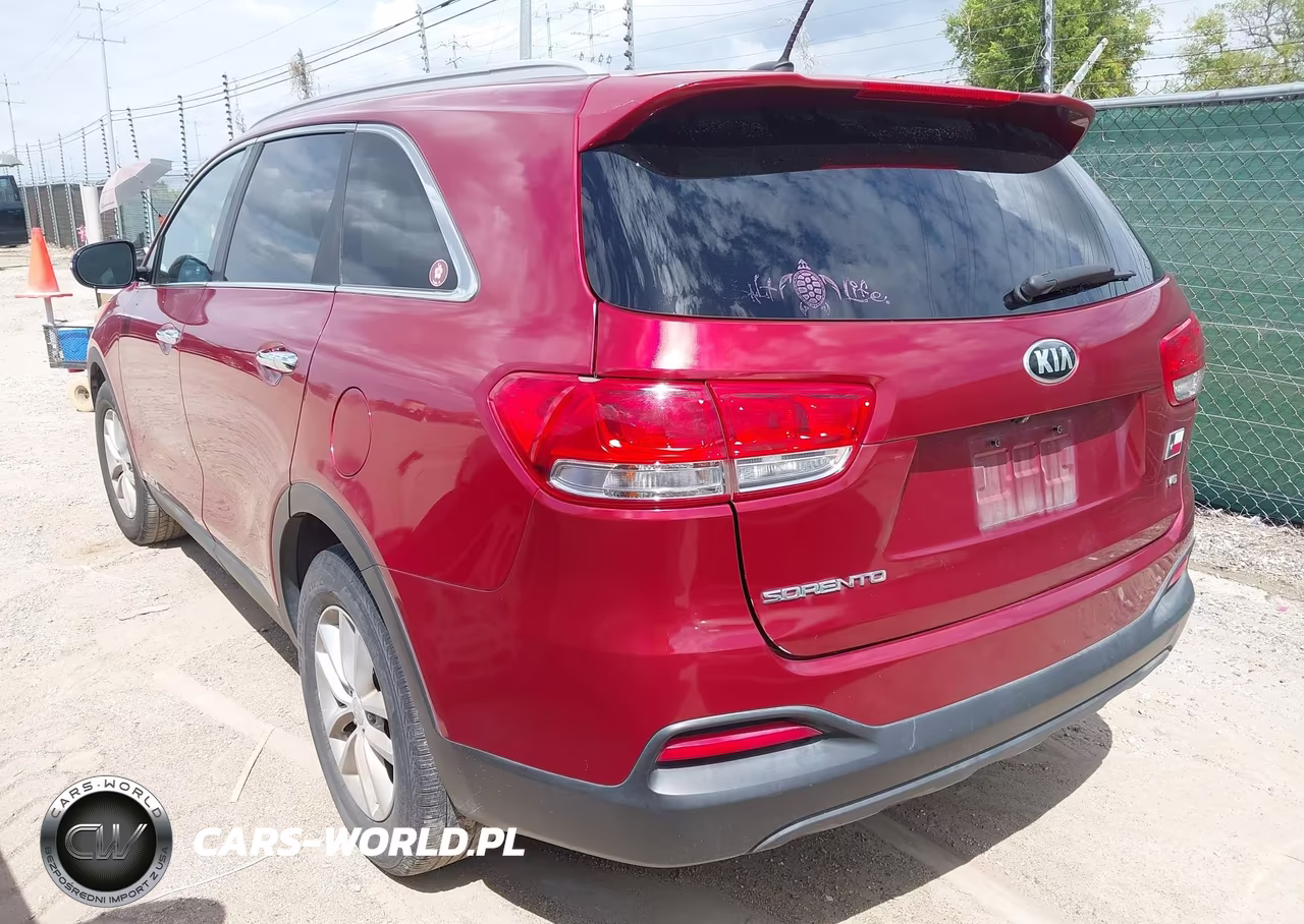 2016 Kia Sorento 3.3L Lx VIN:5XYPGDA52GG176211 - 3