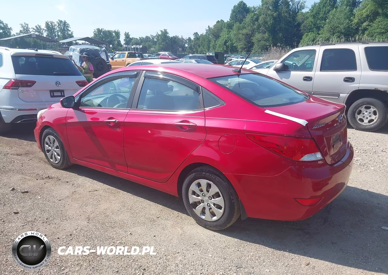 2016 Hyundai Accent Se VIN:KMHCT4AE7GU093653 - 3