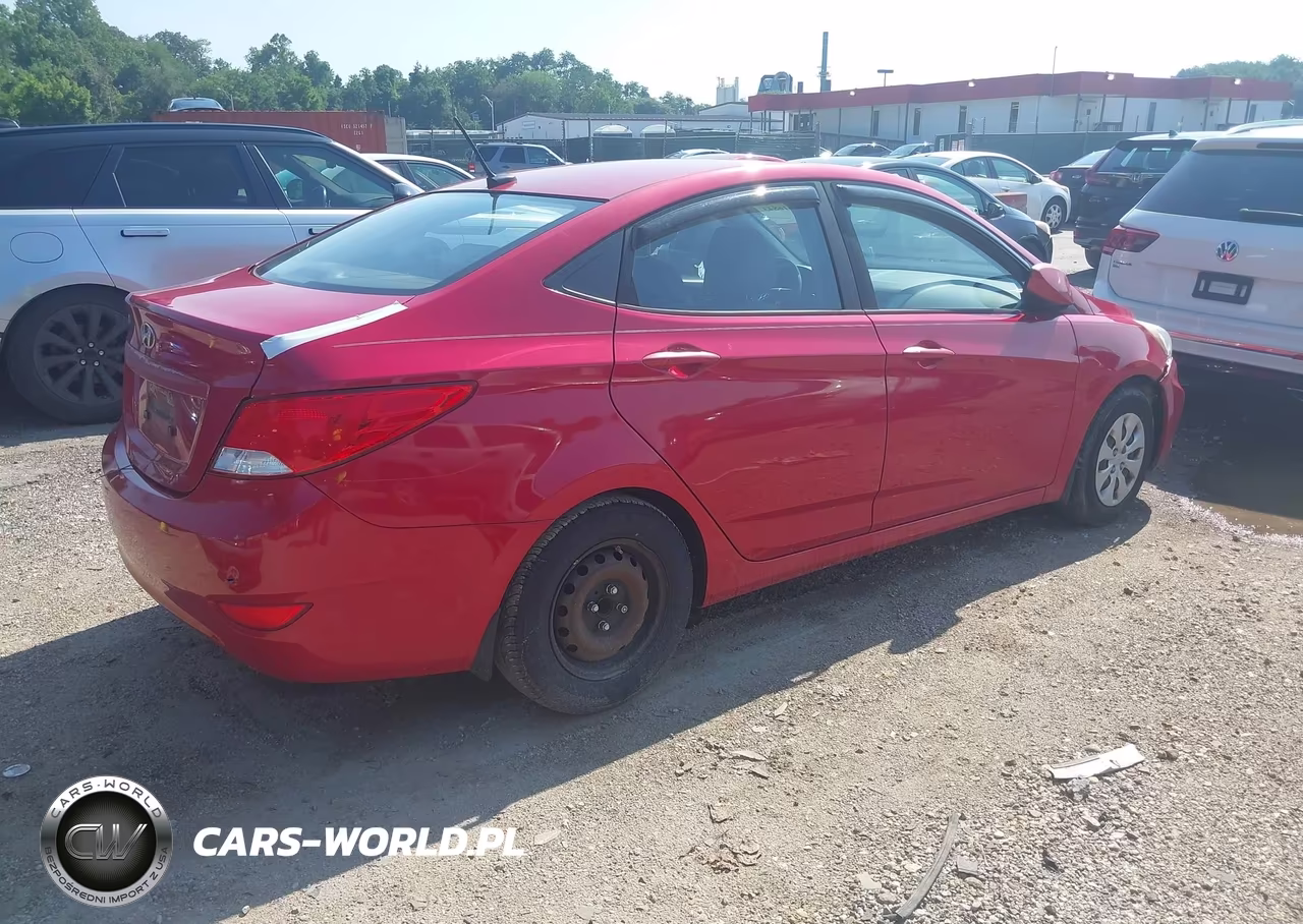2016 Hyundai Accent Se VIN:KMHCT4AE7GU093653 - 4