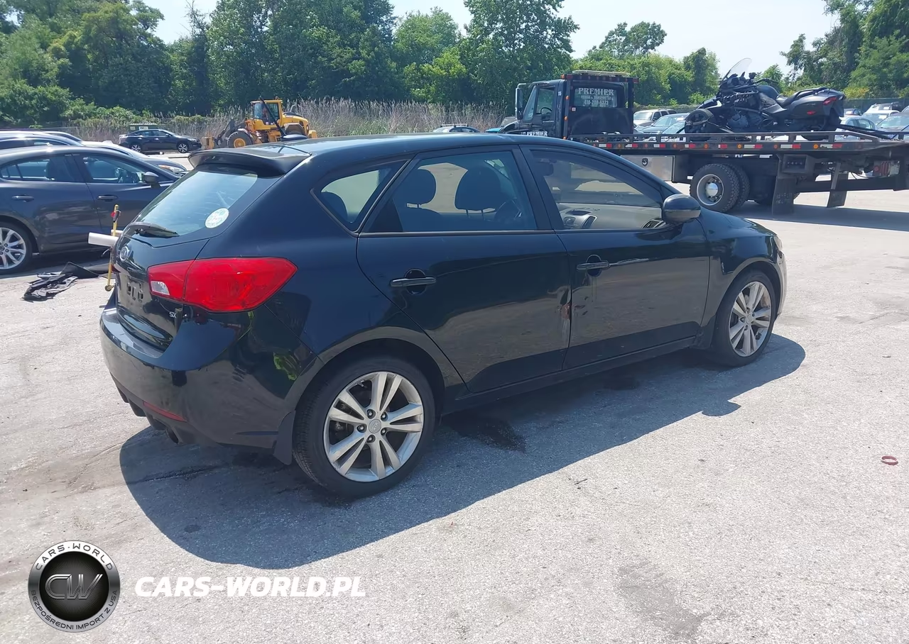 2011 Kia Forte Sx VIN:KNAFW5A37B5329392 - 4