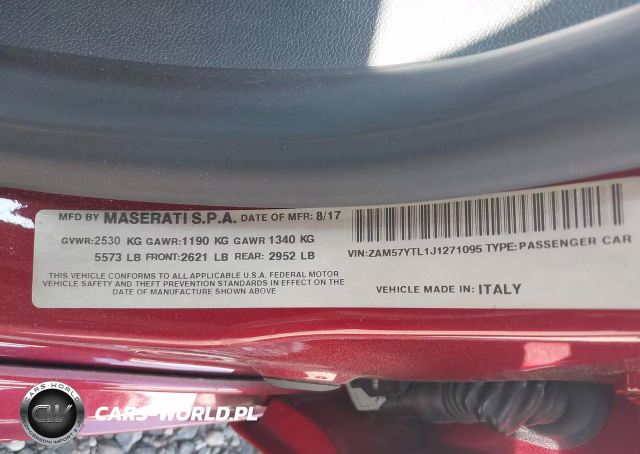 2018 Maserati Ghibli S Q4 Granlusso VIN:ZAM57YTL1J1271095 - 9