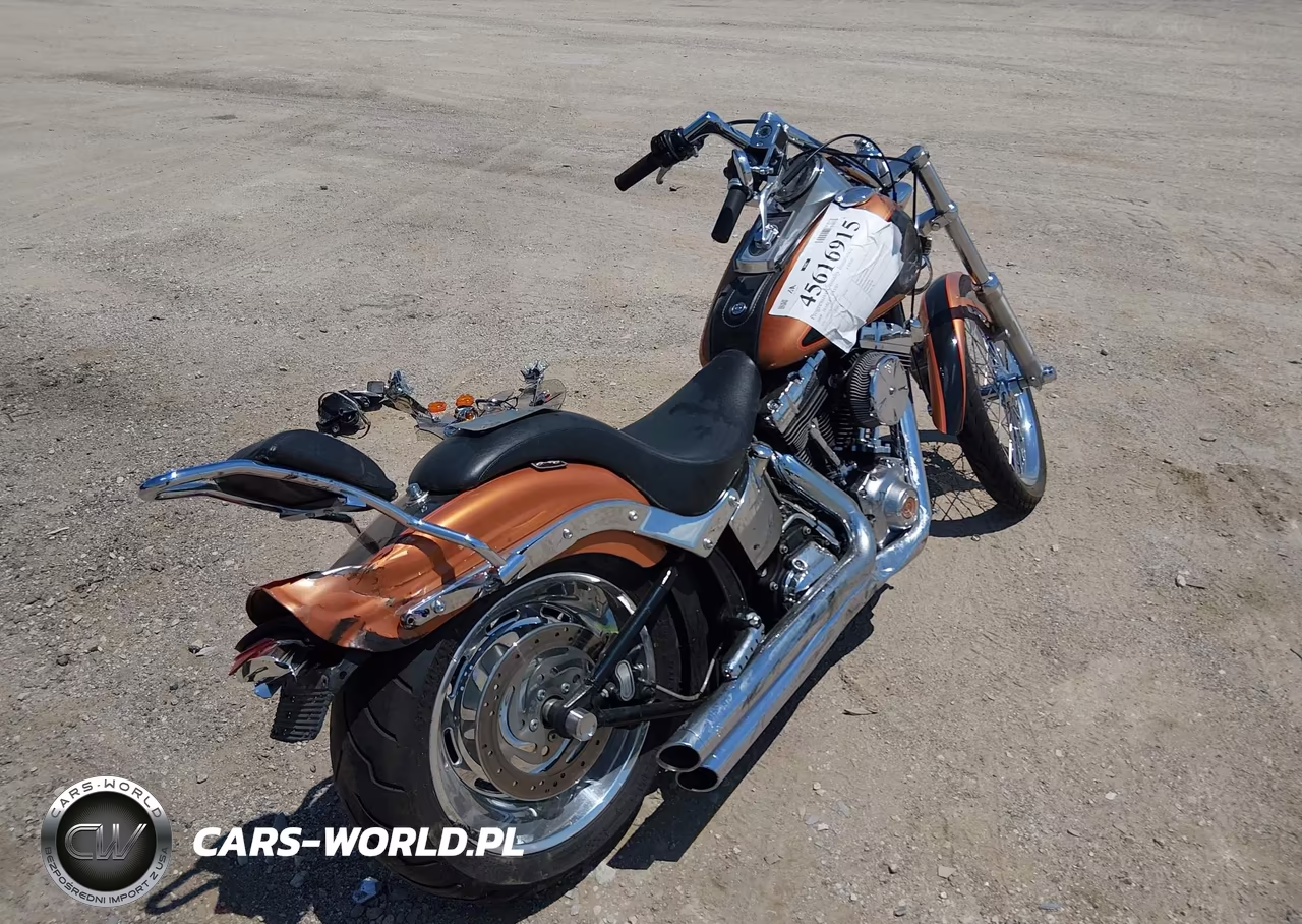 2008 Harley-Davidson Fxstc 105Th Anniversary Edition VIN:1HD1JL5448Y021542 - 4