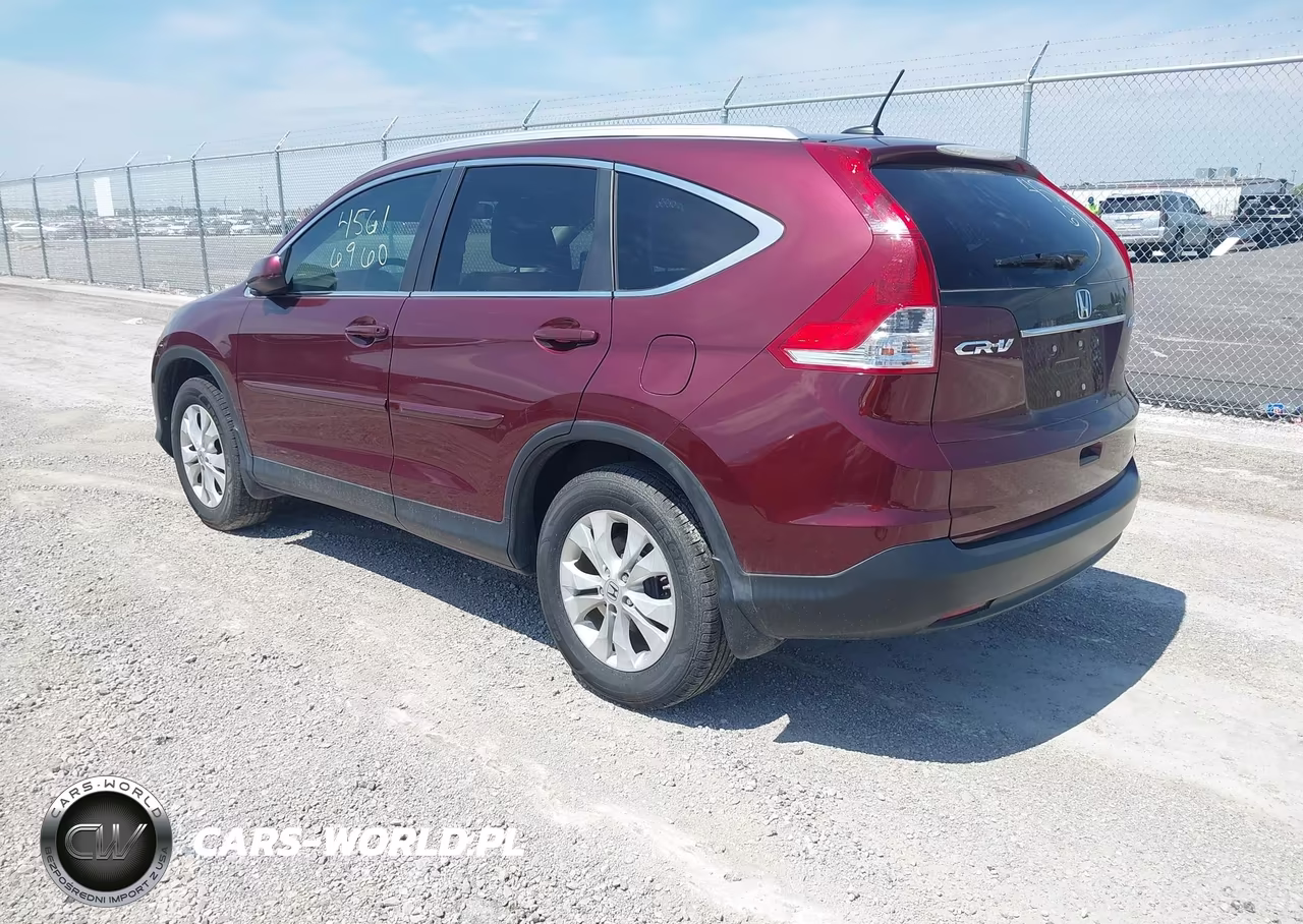 2013 Honda Cr-V Ex-L VIN:5J6RM4H77DL046444 - 3