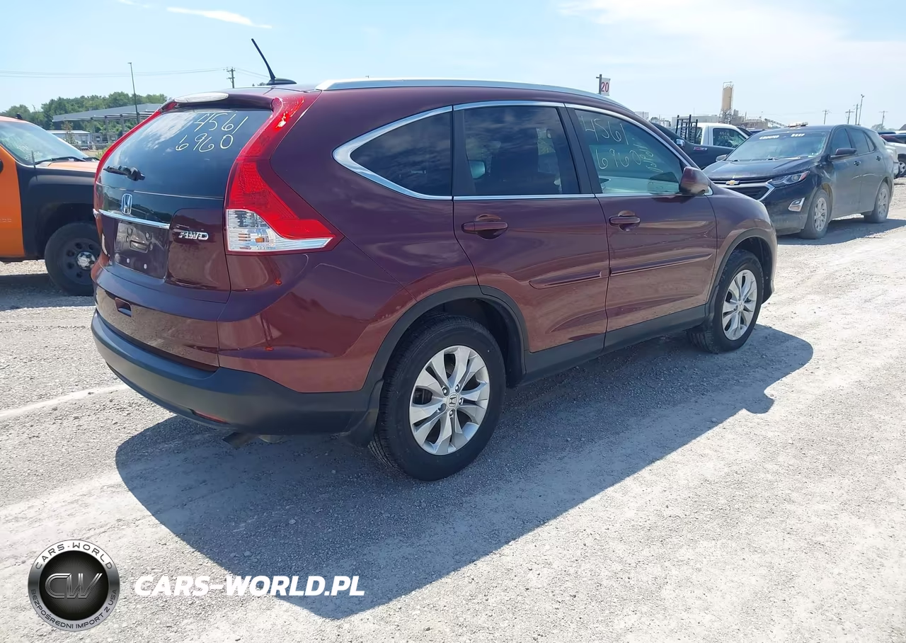 2013 Honda Cr-V Ex-L VIN:5J6RM4H77DL046444 - 4