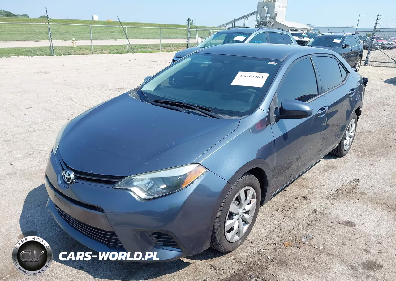 2015 Toyota Corolla Le VIN:2T1BURHE8FC346085 - 2