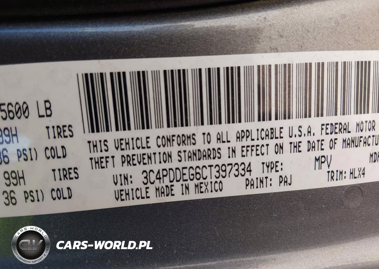 2012 Dodge Journey R-T VIN:3C4PDDEG6CT397334 - 9