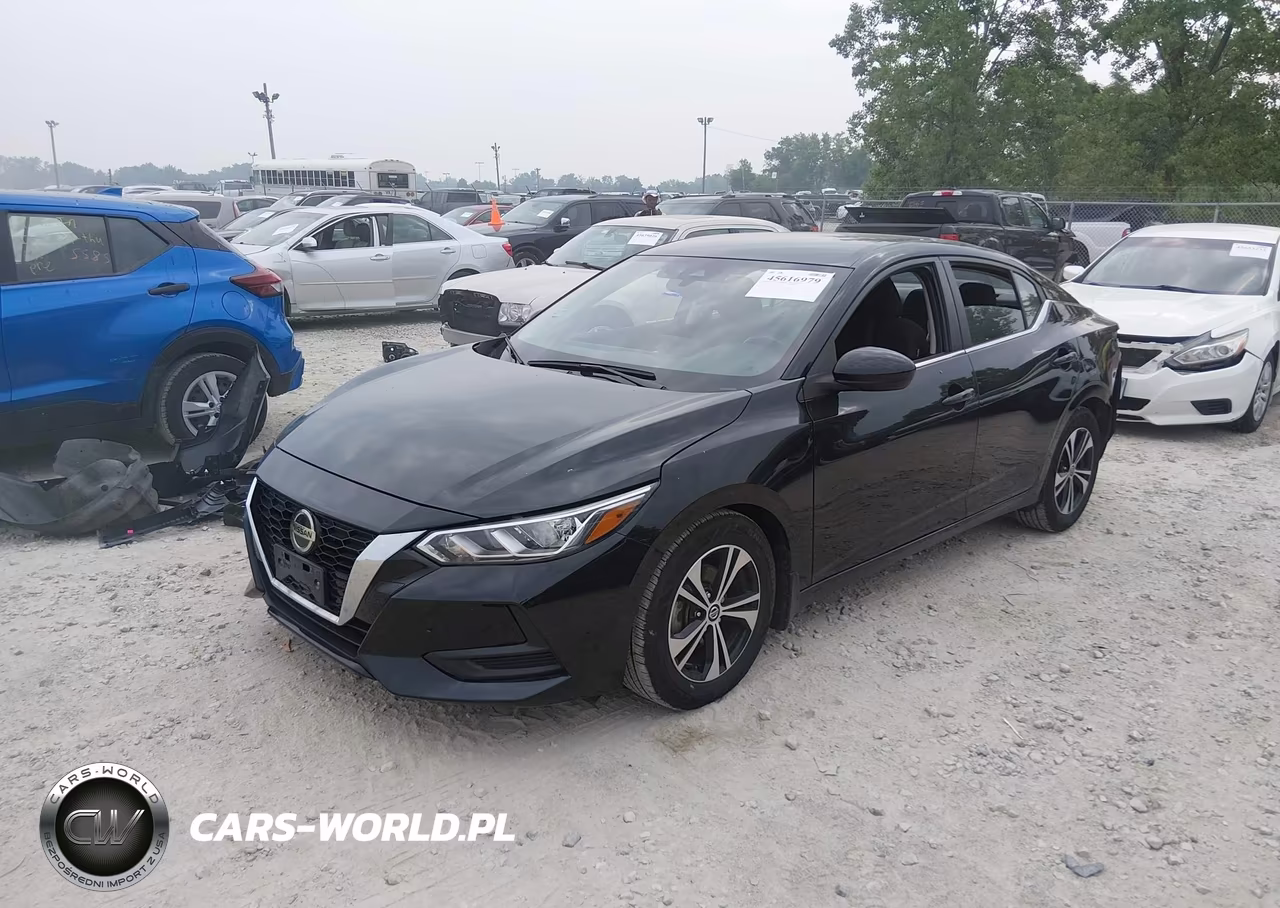 2022 Nissan Sentra Sv Xtronic Cvt VIN:3N1AB8CV4NY320961 - 2