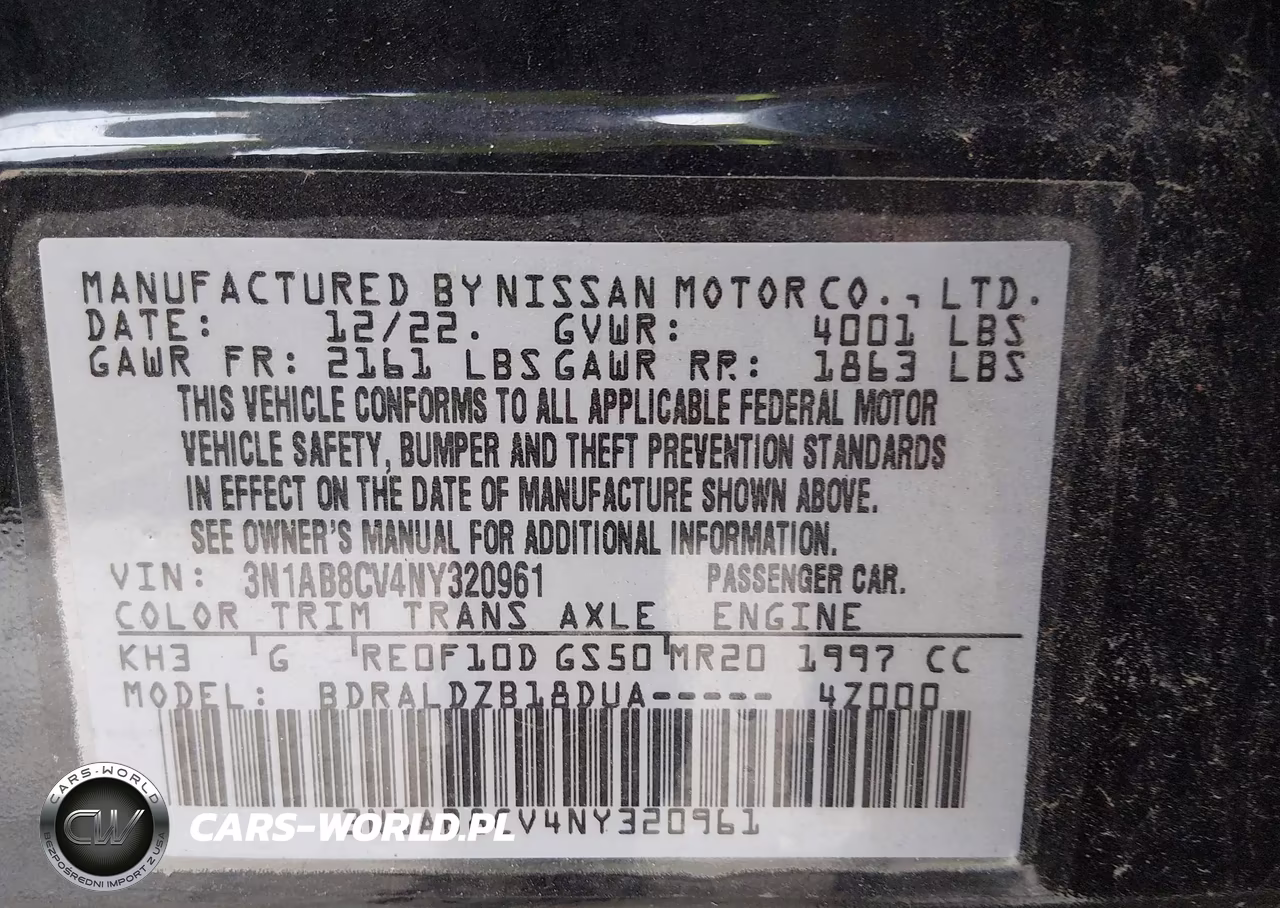 2022 Nissan Sentra Sv Xtronic Cvt VIN:3N1AB8CV4NY320961 - 9