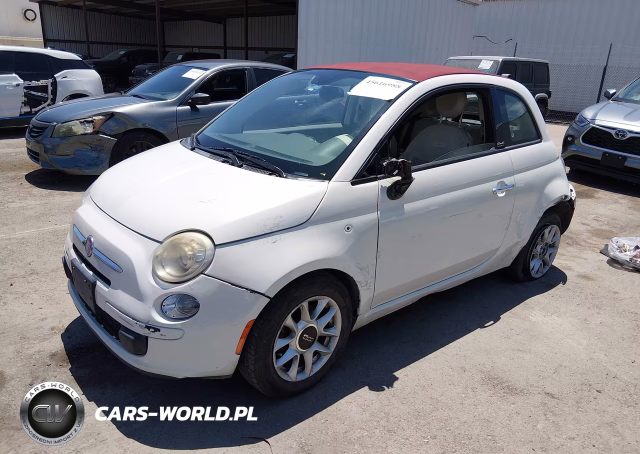 2017 Fiat 500C Pop VIN:3C3CFFLR3HT704737 - 2