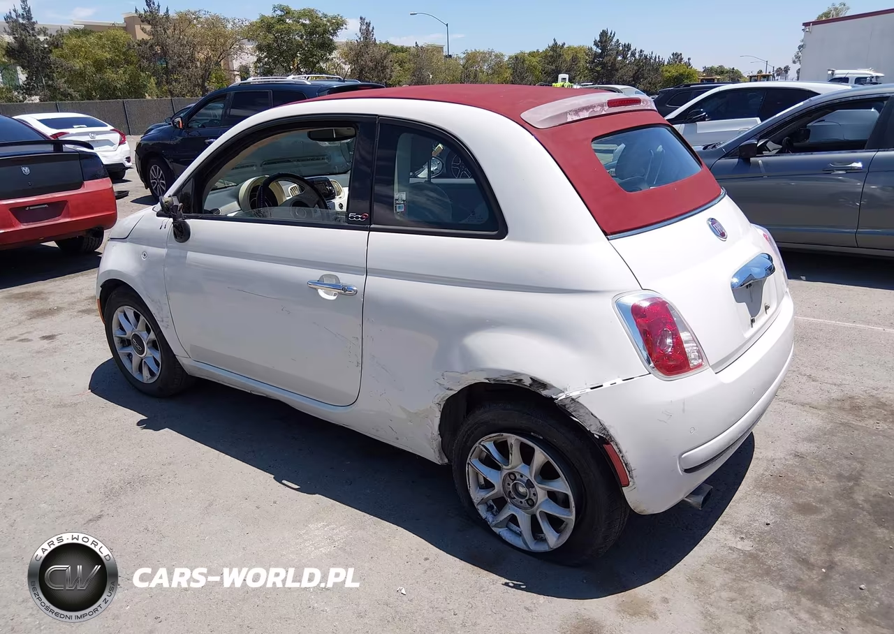 2017 Fiat 500C Pop VIN:3C3CFFLR3HT704737 - 3