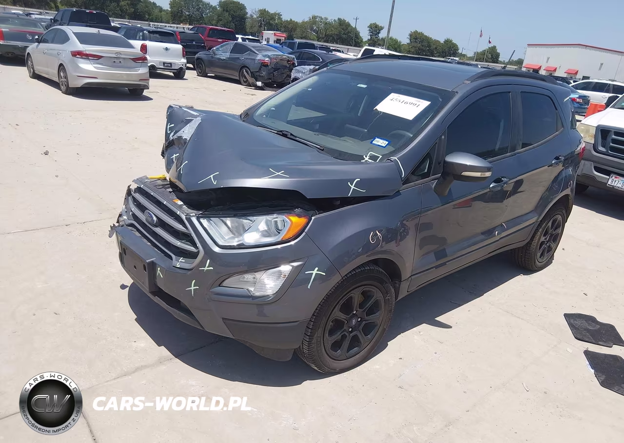 2021 Ford Ecosport Se VIN:MAJ3S2GE7MC451893 - 2