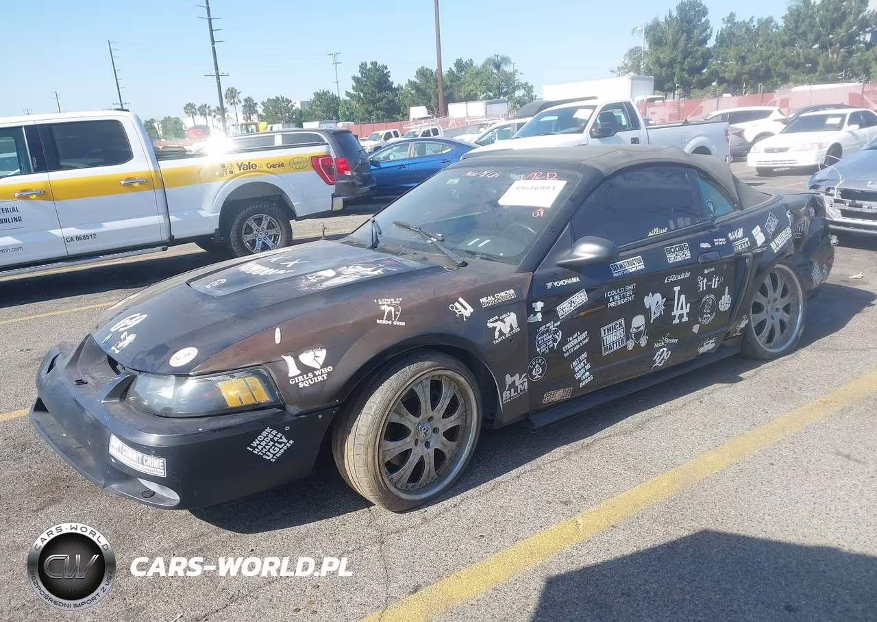 2001 Ford Mustang Cobra VIN:1FAFP46V41F191331 - 2