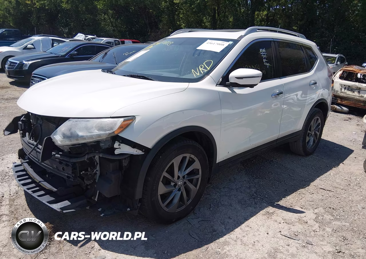 2016 Nissan Rogue Sl VIN:5N1AT2MV7GC736452 - 2
