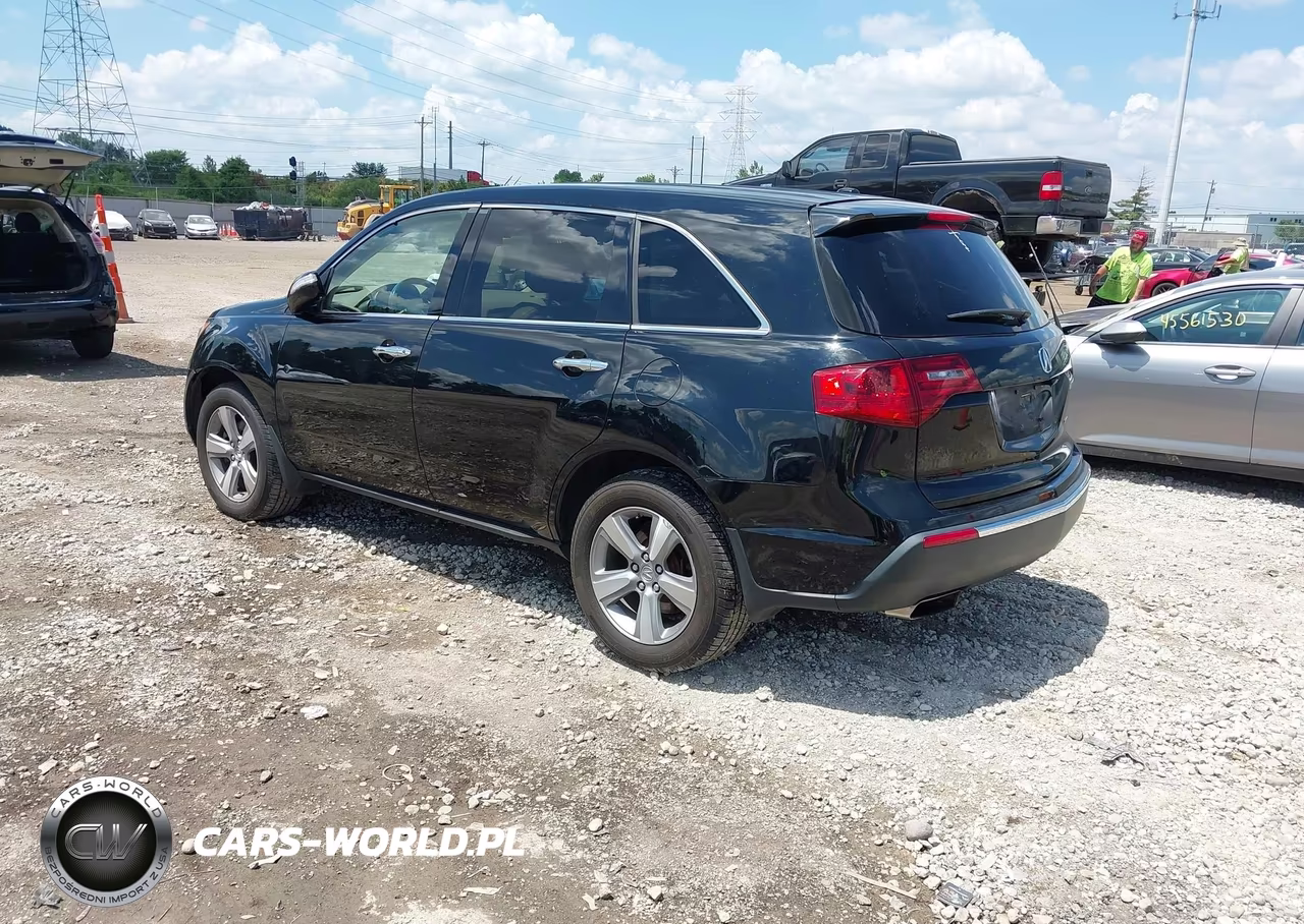 2013 Acura Mdx Technology Package VIN:2HNYD2H39DH503846 - 3