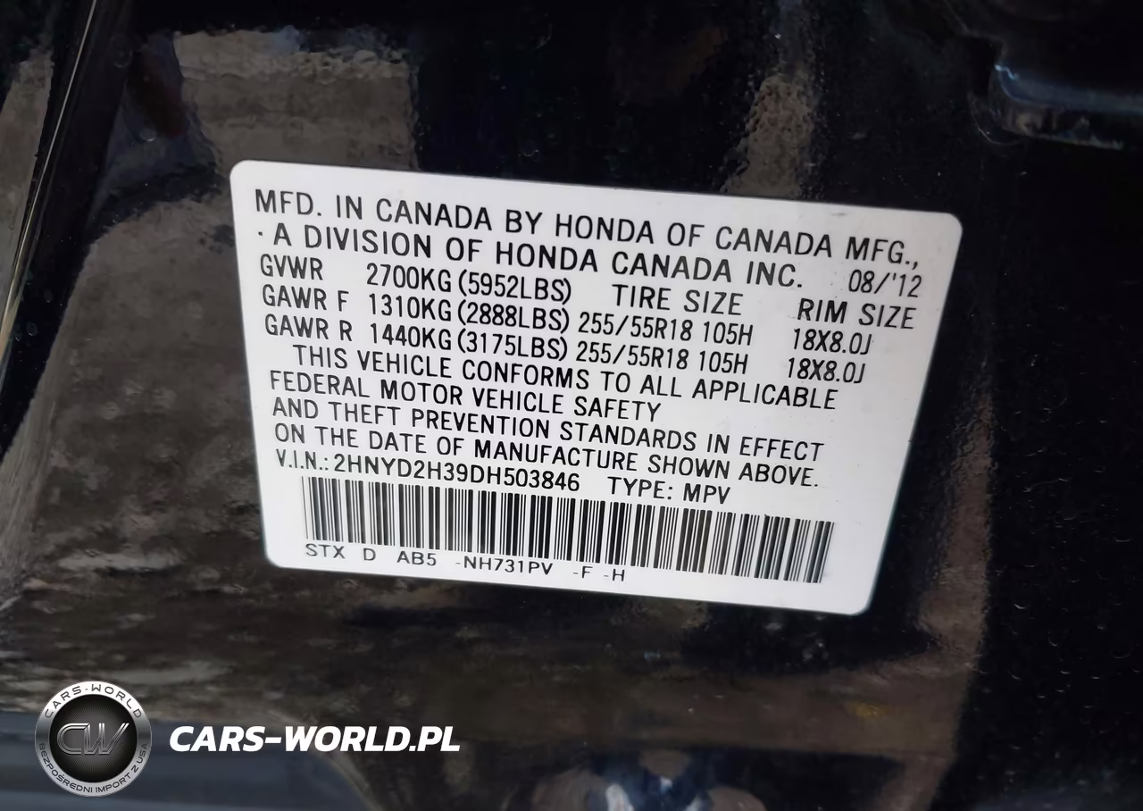 2013 Acura Mdx Technology Package VIN:2HNYD2H39DH503846 - 9