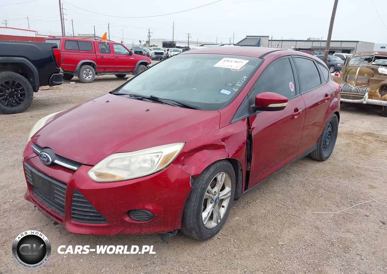 2014 Ford Focus Se VIN:1FADP3K22EL117734 - 2