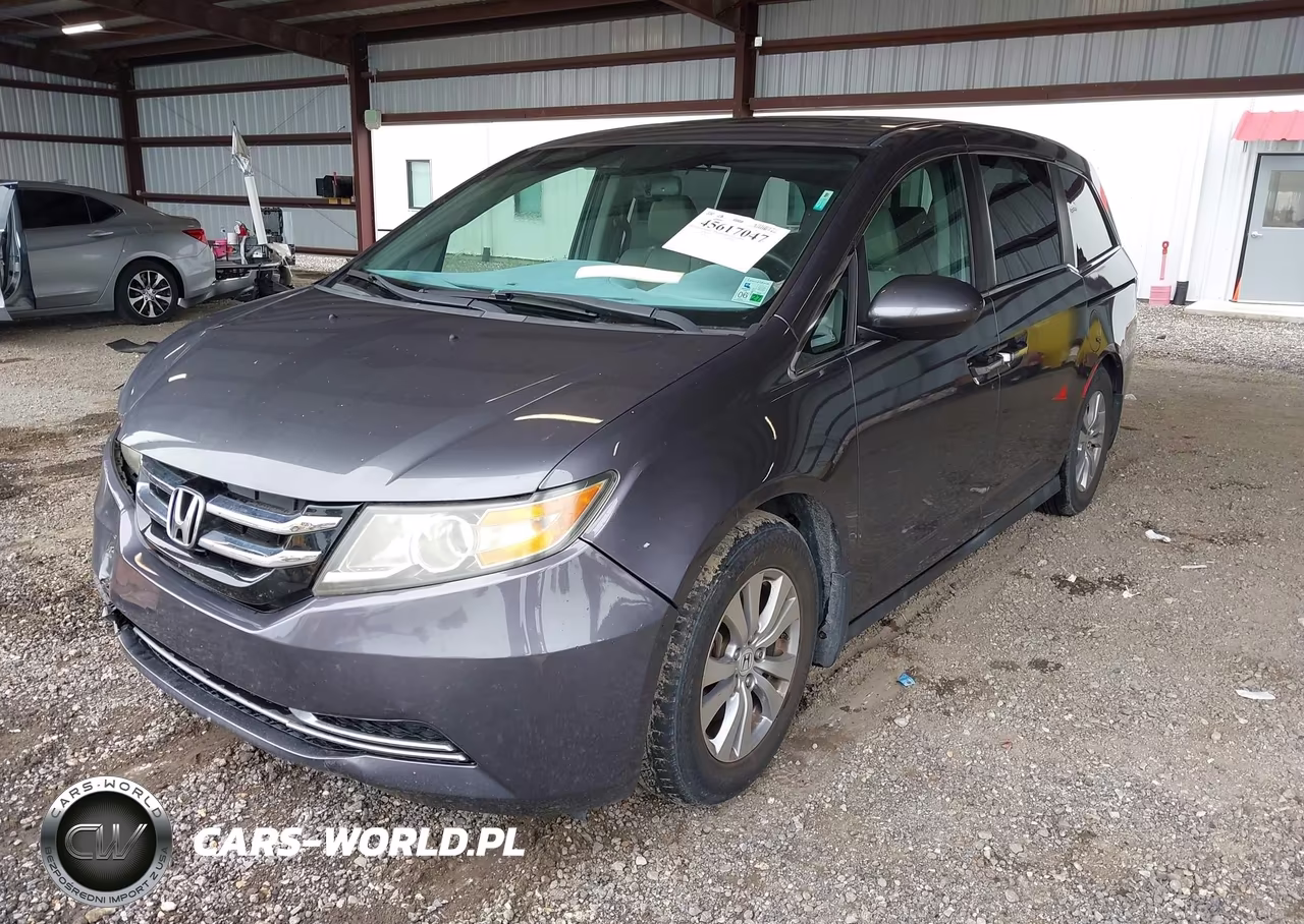2017 Honda Odyssey Ex-L VIN:5FNRL5H64HB006028 - 2