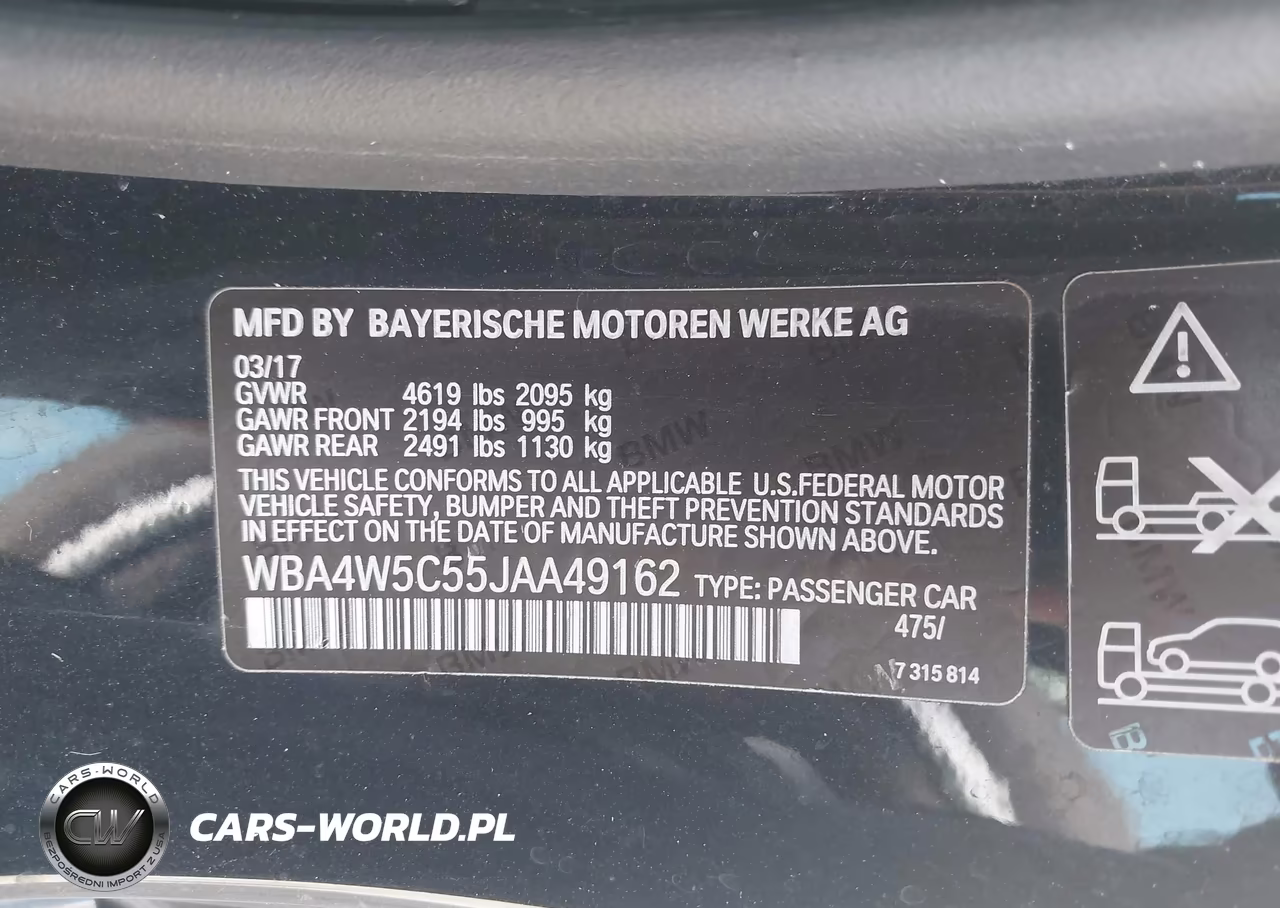 2018 BMW 430I xDrive VIN:WBA4W5C55JAA49162 - 9