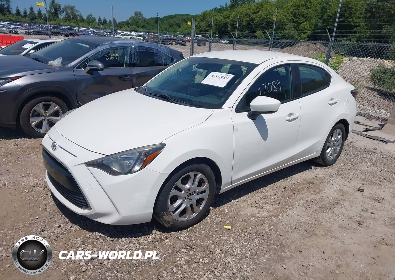 2017 Toyota Yaris Ia VIN:3MYDLBYV5HY172631 - 2