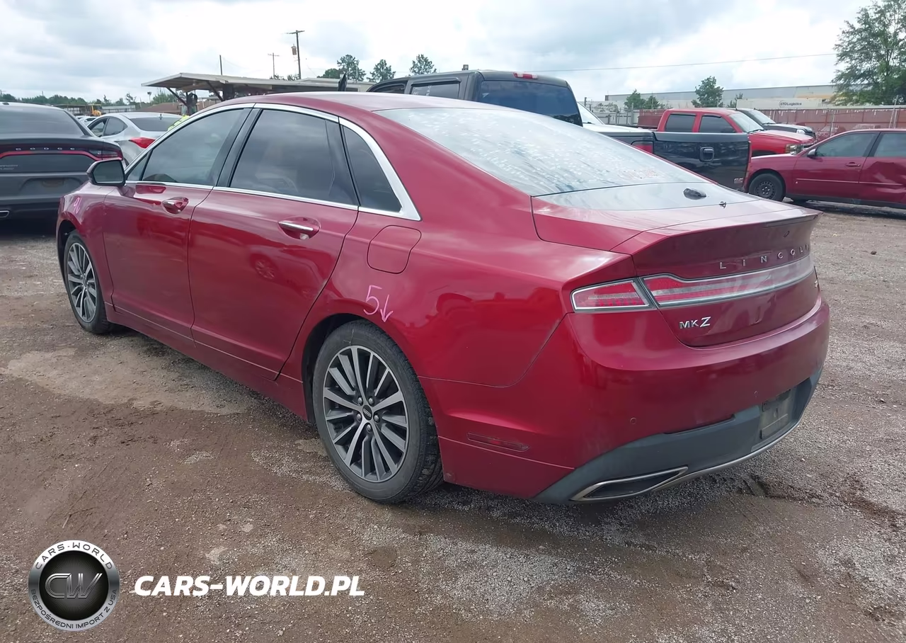 2017 Lincoln Mkz Hybrid Select VIN:3LN6L5LU8HR654782 - 3