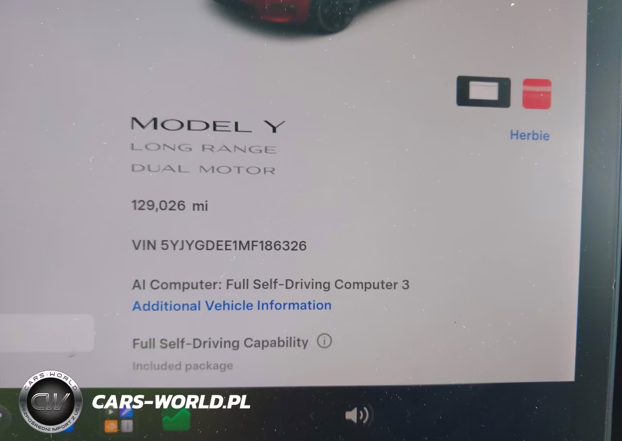 2021 Tesla Model Y Long Range Dual Motor All-Wheel Drive VIN:5YJYGDEE1MF186326 - 14