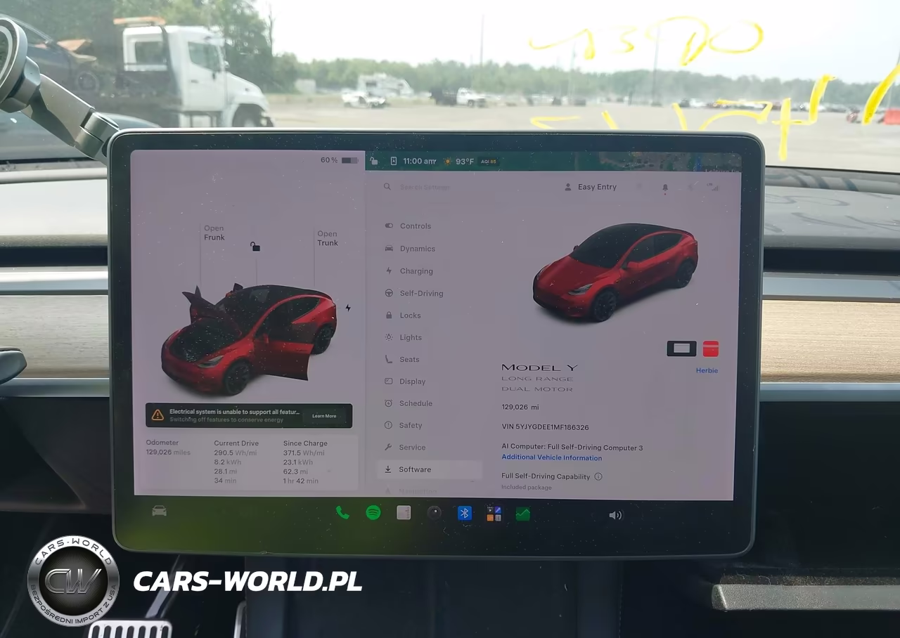 2021 Tesla Model Y Long Range Dual Motor All-Wheel Drive VIN:5YJYGDEE1MF186326 - 17
