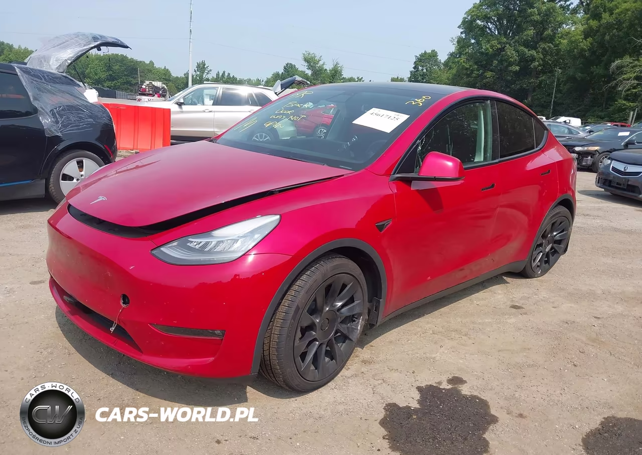 2021 Tesla Model Y Long Range Dual Motor All-Wheel Drive VIN:5YJYGDEE1MF186326 - 2