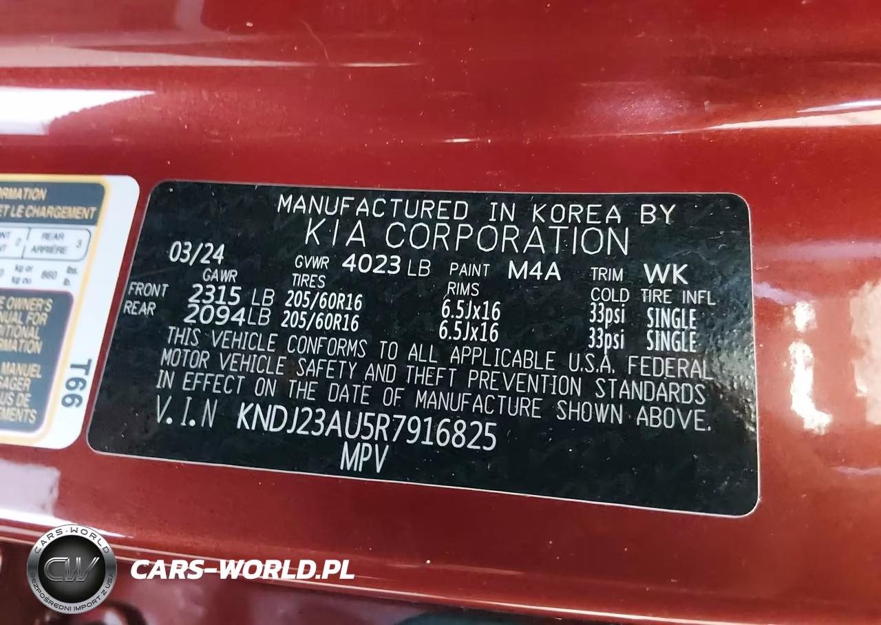 2024 Kia Soul S VIN:KNDJ23AU5R7916825 - 9