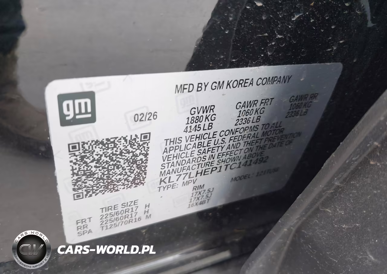 2026 Chevrolet Trax Fwd Lt VIN:KL77LHEP1TC141492 - 9