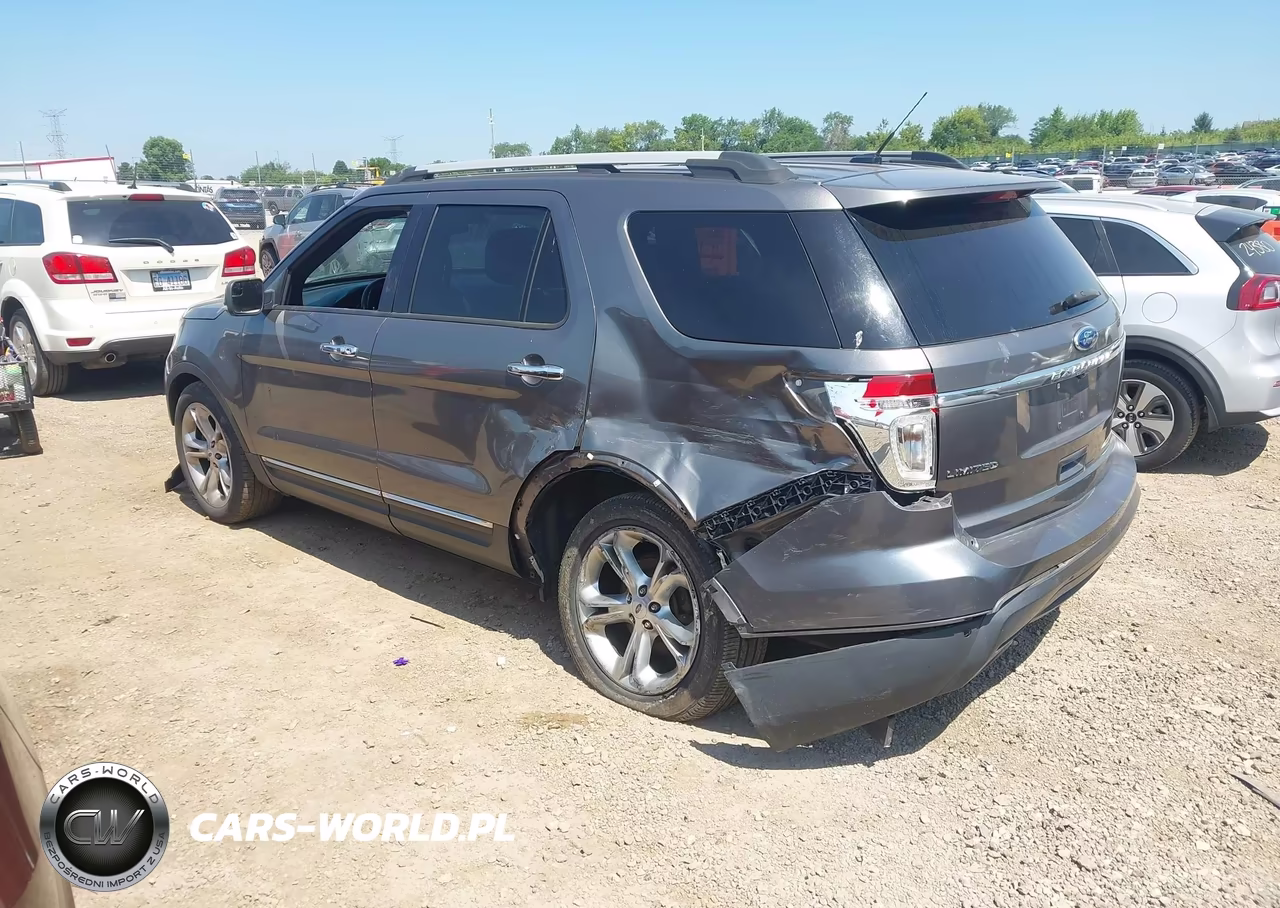 2012 Ford Explorer Limited VIN:1FMHK7F84CGA09861 - 3
