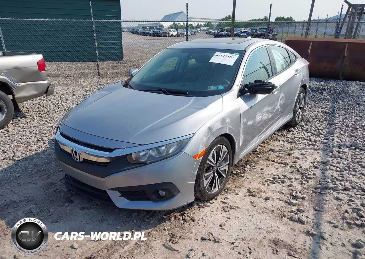 2016 Honda Civic Ex-T VIN:19XFC1F37GE006453 - 2