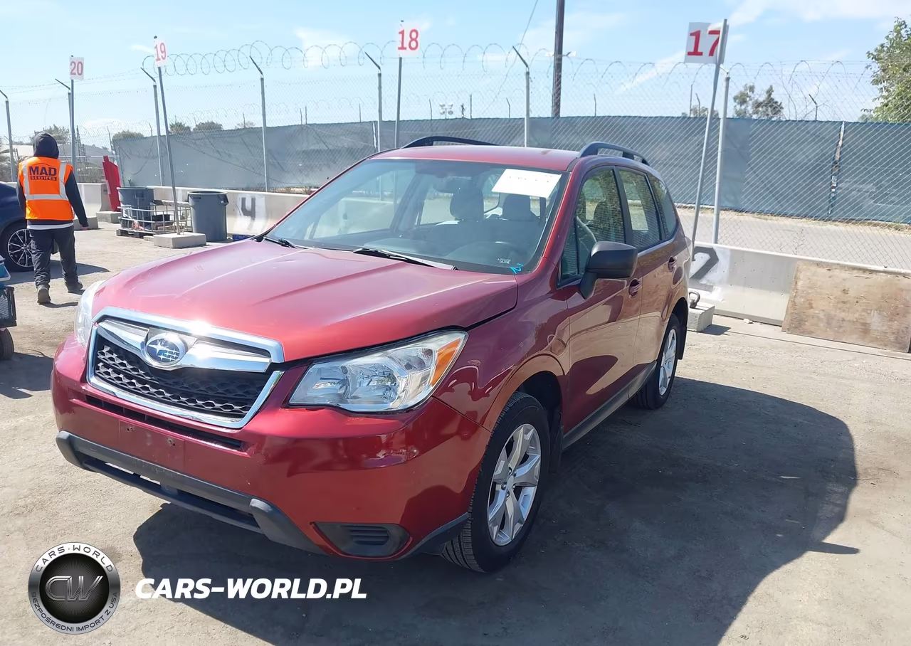 2016 Subaru Forester 2.5I VIN:JF2SJABC1GH458498 - 2