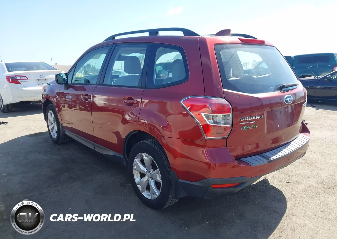 2016 Subaru Forester 2.5I VIN:JF2SJABC1GH458498 - 3