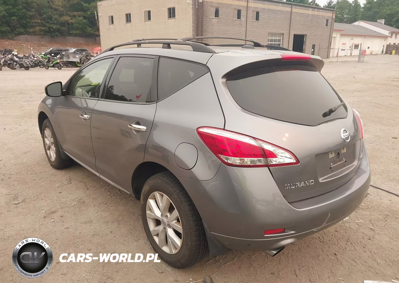 2013 Nissan Murano Sl VIN:JN8AZ1MWXDW317239 - 3