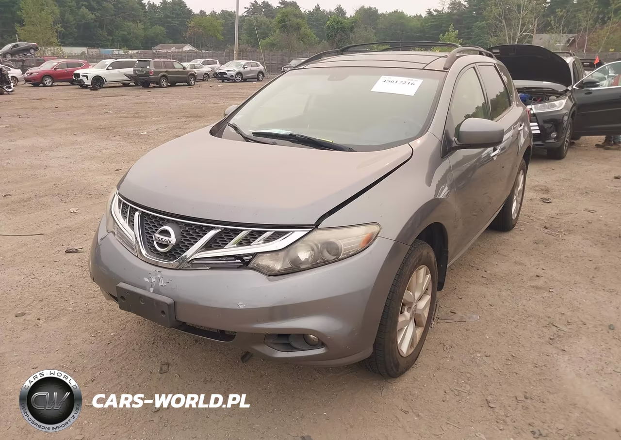 2013 Nissan Murano Sl VIN:JN8AZ1MWXDW317239 - 6