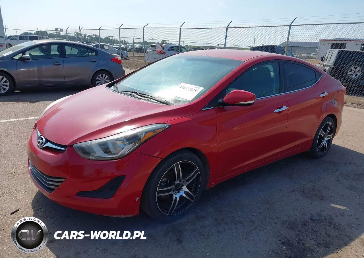 2014 Hyundai Elantra Limited VIN:5NPDH4AE5EH476444 - 2